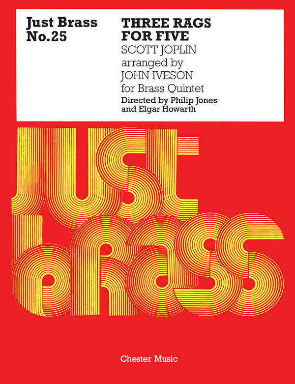 3 Rags for Five 2 trumpets,  horn, trombone, tuba  just brass