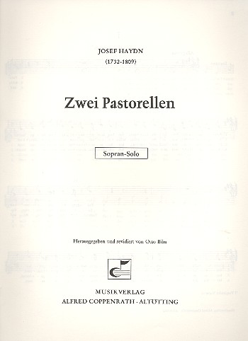 2 Pastorellen  für Sopran solo und Streichinstrumente  Sopran solo