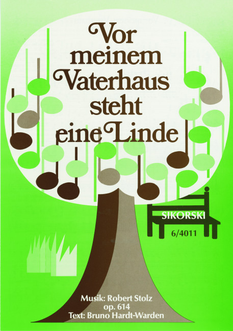 Vor meinem Vaterhaus steht eine Linde:&nbsp;&nbsp;Einzelausgabe Gesang und Klavier&nbsp;&nbsp;