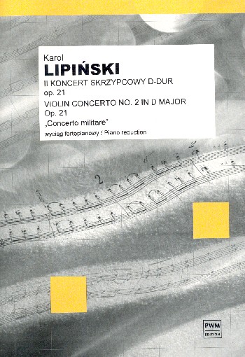 Concerto militaire re maggiore no.2 op.21  per violino e orchestra  violino e pianoforte