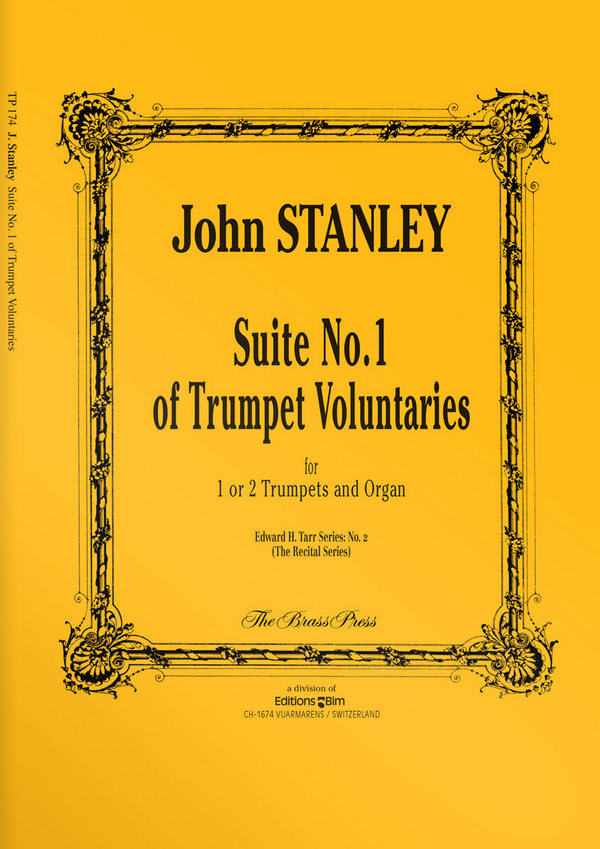 Suite no.1 of Trumpet Voluntaries  D major for 1-2 trumpets and organ  