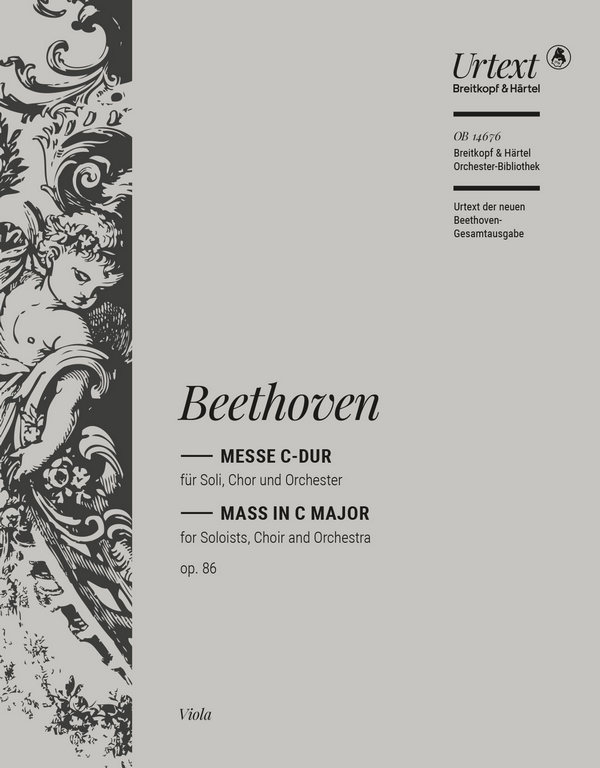 Messe C-Dur op.86&nbsp;&nbsp;für Soli, Chor und Orchester&nbsp;&nbsp;Viola