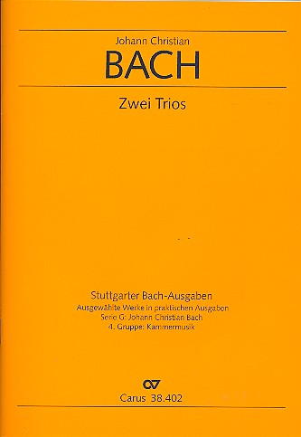 2 Trios C-Dur und A-Dur op.15,1-2  für Violine, Violoncello und Klavier  