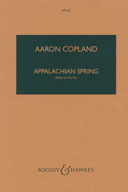 Appalachian Spring HPS 82&nbsp;&nbsp;für Orchester&nbsp;&nbsp;Studienpartitur