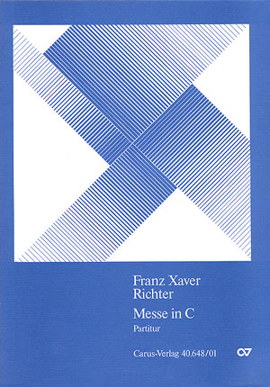 Messe C-Dur für Soli , gem Chor&nbsp;&nbsp;und Orchester&nbsp;&nbsp;Partitur