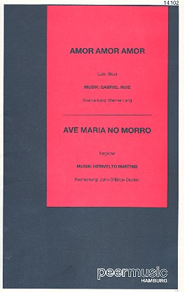 Amor amor amor  und  Ave Maria  no morro: für Salonorchester  