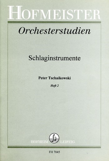 Orchesterstudien Band 2&nbsp;&nbsp;für Schlaginstrumente&nbsp;&nbsp;