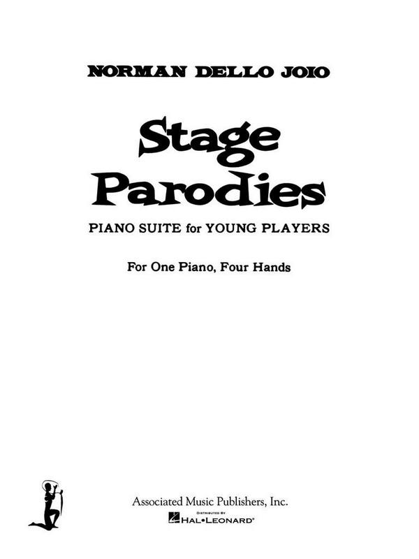 Stage Parodies&nbsp;&nbsp;for piano 4 hands&nbsp;&nbsp;