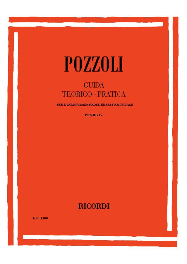 Guida teorico-pratica vol.3+4 per  l'insegnamento del dettato musicale  