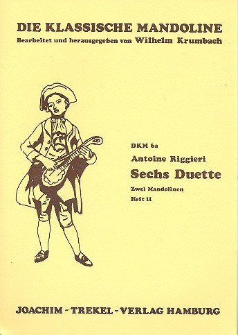 6 Duette Band 2 (Nr.4-6) für 2 Mandolinen&nbsp;&nbsp;&nbsp;&nbsp;