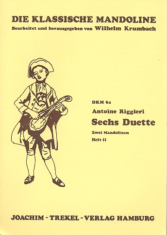 6 Duette Band 2 (Nr.4-6) für 2 Mandolinen    