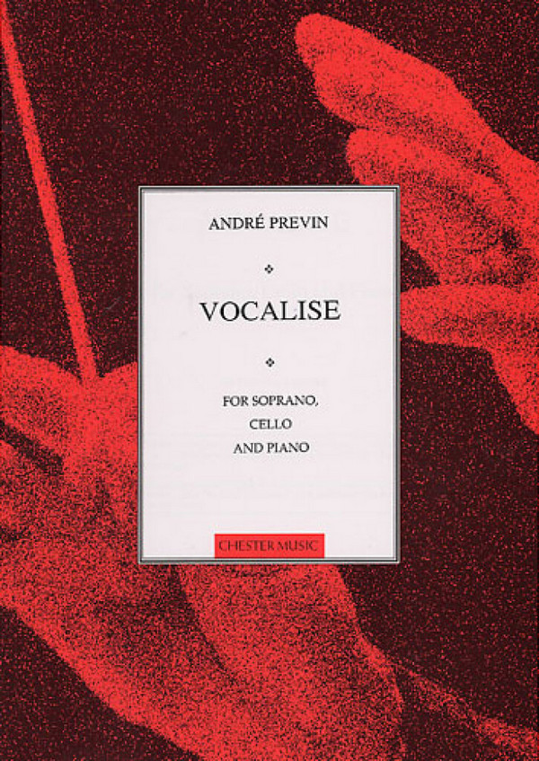 Vocalise for soprano, cello and piano    