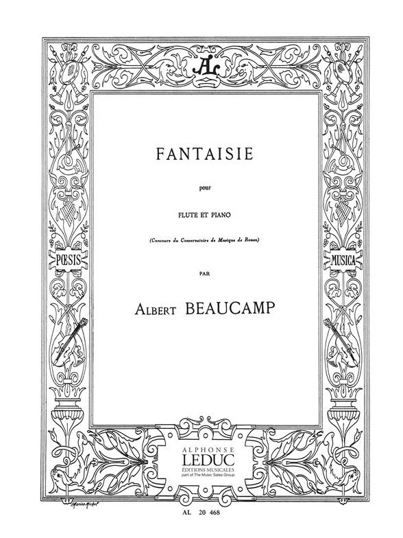 Fantaisie&nbsp;&nbsp;pour flute et piano&nbsp;&nbsp;