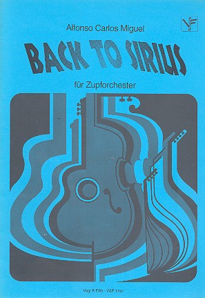 Back to Sirius  für Zupforchester  Partitur