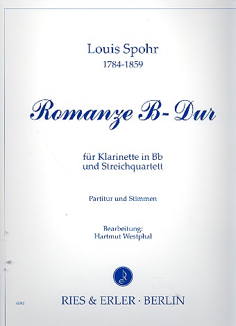 Romanze B-Dur für Klarinette