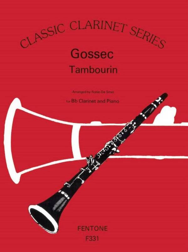 Tambourin  for clarinet and piano  