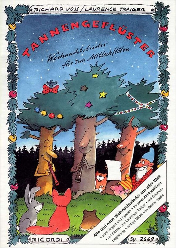 Tannengeflüster&nbsp;&nbsp;für 2 Altblockflöten,  Spielpartitur&nbsp;&nbsp;