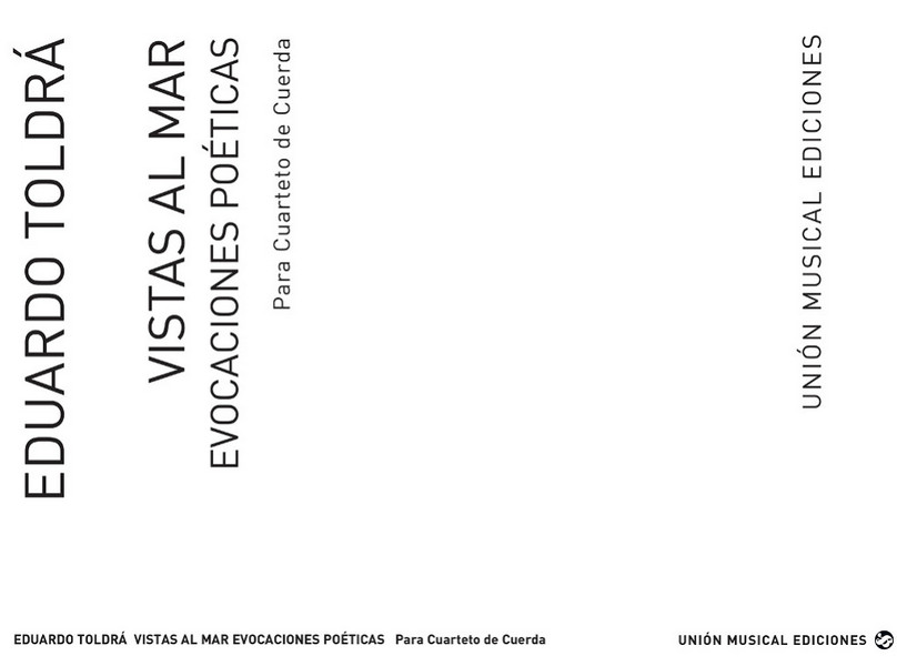 Vistas al mar  para cuarteto de cuerda  set of parts