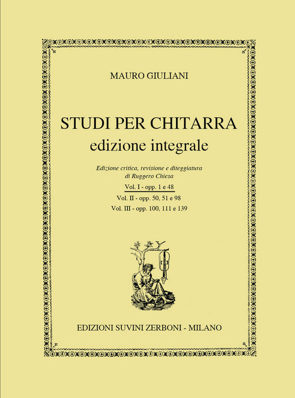 Studi op.1 und op.48 vol.1&nbsp;&nbsp;per chitarra&nbsp;&nbsp;