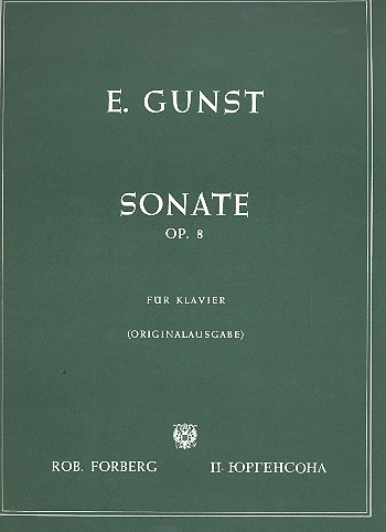 SONATE OP.8 FUER KLAVIER&nbsp;&nbsp;&nbsp;&nbsp;