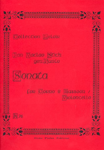 Sonate für Horn in Es und Fagott&nbsp;&nbsp;(Violoncello)&nbsp;&nbsp;