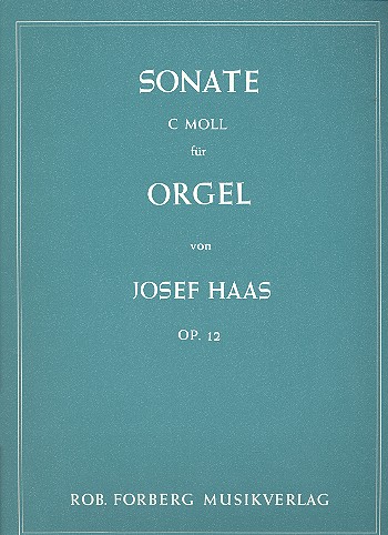 Sonate c-moll op.12&nbsp;&nbsp;für Orgel&nbsp;&nbsp;