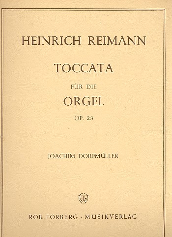 Toccata op.23&nbsp;&nbsp;für Orgel&nbsp;&nbsp;