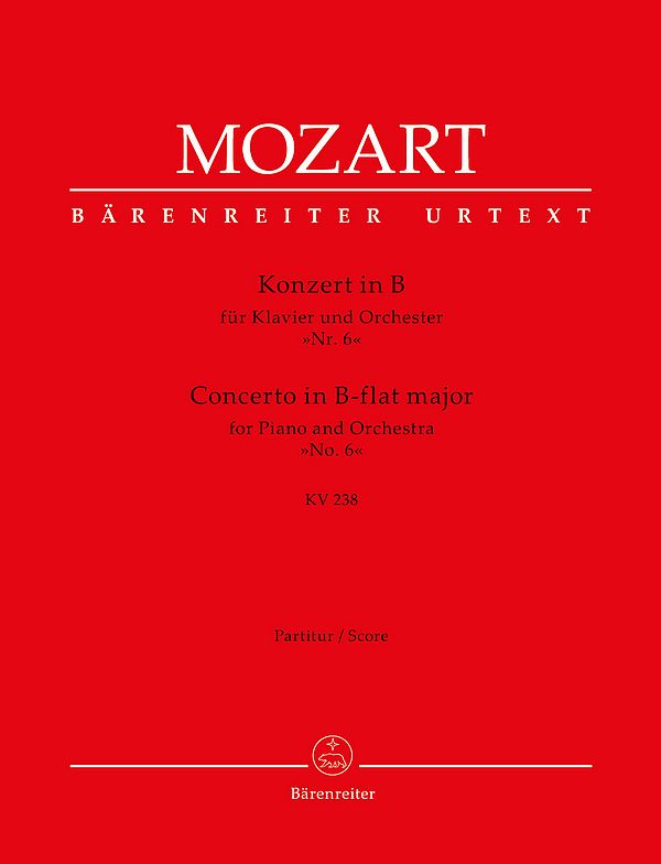 KONZERT B-DUR KV238 FUER KLAVIER UND&nbsp;&nbsp;ORCHESTER    PARTITUR&nbsp;&nbsp;FLOTHIUS, MARIUS, ED.