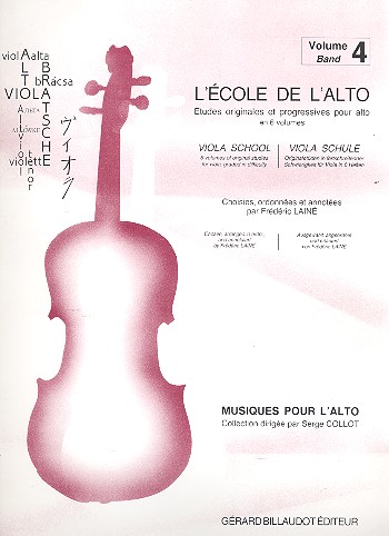 L'école de l'alto vol.4  .  