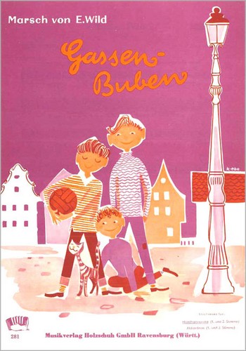 GASSENBUBEN MARSCH FUER  HANDHARMONIKA (MIT 2. STIMME)  