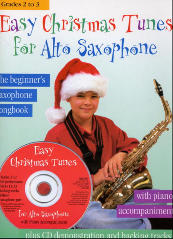 Easy Christmas Tunes (+CD)&nbsp;&nbsp;for alto sax with piano accompaniment&nbsp;&nbsp;