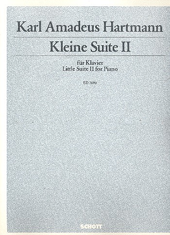 Kleine Suite II  für Klavier  