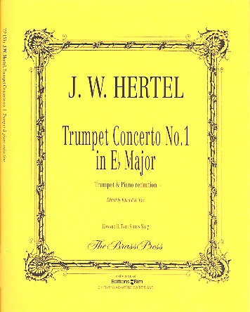 Concerto Es-Dur Nr.1  für Trompete und Klavier (mit B-Piccolo und Es-Stimmen)  