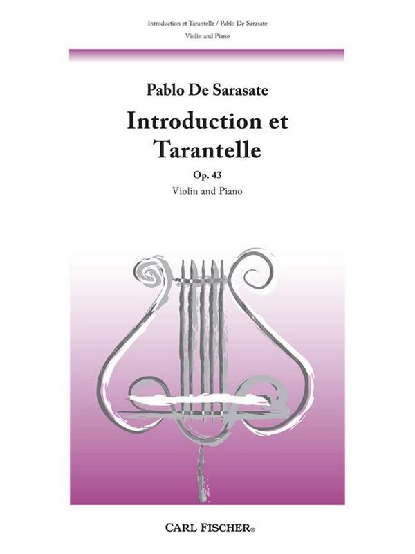 Introduction et tarantelle op.43  for violin and piano  