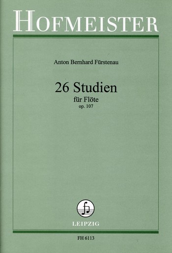 26 Studien op.107  für Flöte  