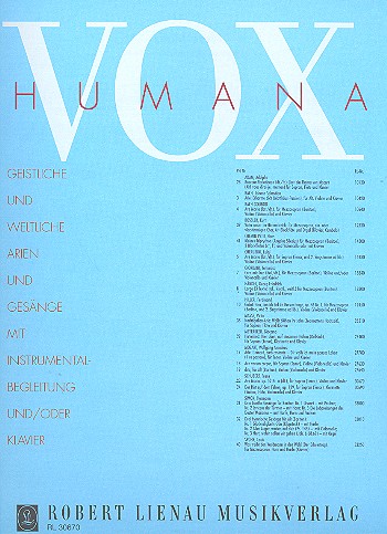 Ave Maria op.52,6  Für hohe Singstimme, Violine und Klavier  