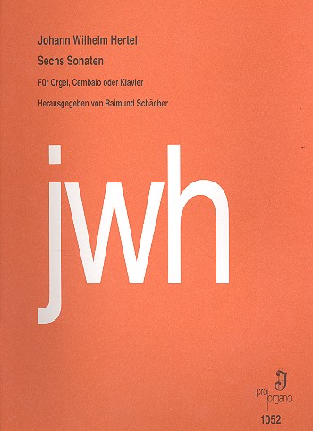 6 Sonaten  für Orgel, Cembalo oder Klavier  