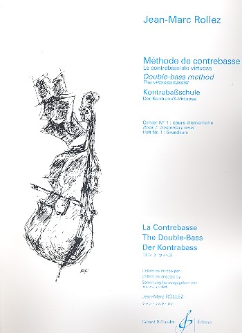 Méthode de contrebasse vol.1&nbsp;&nbsp;Cours élémentaire&nbsp;&nbsp;