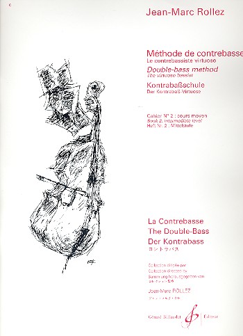 Méthode de contrebasse vol.2&nbsp;&nbsp;cours moyen&nbsp;&nbsp;