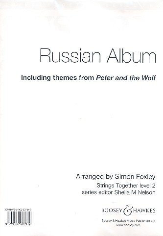 Russian Album&nbsp;&nbsp;für Streichorchester&nbsp;&nbsp;Partitur und Stimmen