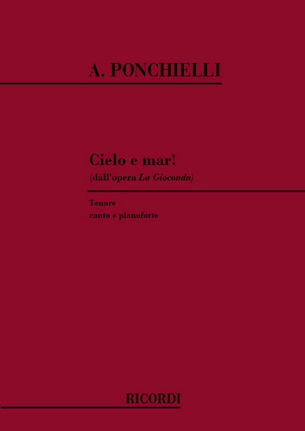 Cielo e mar per tenore e pianoforte&nbsp;&nbsp;&nbsp;&nbsp;