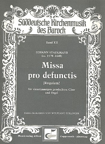Missa prio defunctis Requiem  für Chor und Orgel  Partitur