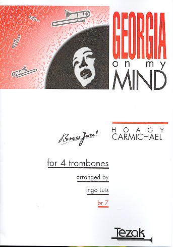 Georgia on my Mind  for 4 trombones  score and parts