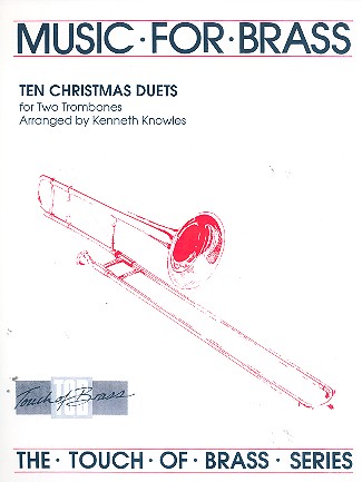 10 Christmas Duets  for 2 trombones  score