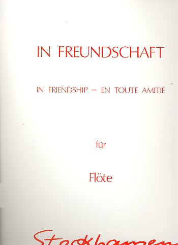 In Freundschaft op.46 1/2  für Flöte  