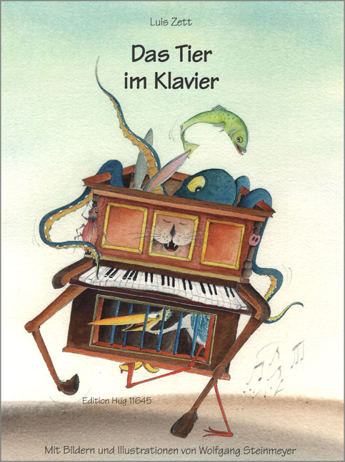 Das Tier im Klavier - Etüden&nbsp;&nbsp;für Klavier&nbsp;&nbsp;