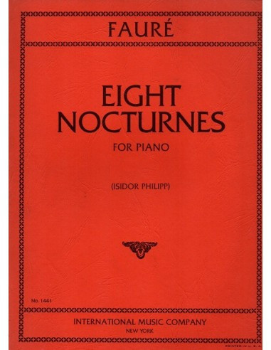 8 Nocturnes  for piano  PHILIPP, I., ED.