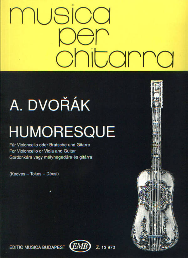 Humoreske für Violoncello  (Viola) und Gitarre,  3 Stimmen  