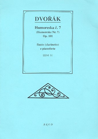Humoreske op.101,7  für Flöte (Klarinette) und Klavier  