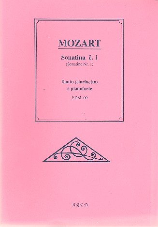 Sonatina C-Dur Nr.1  für Flöte (Klarinette) und Klavier  